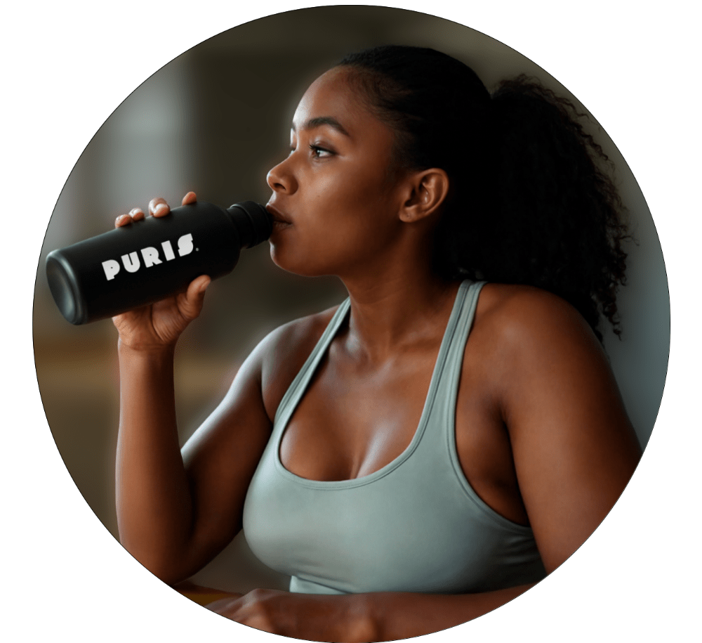 Health Professional Drinking PURIS Circle